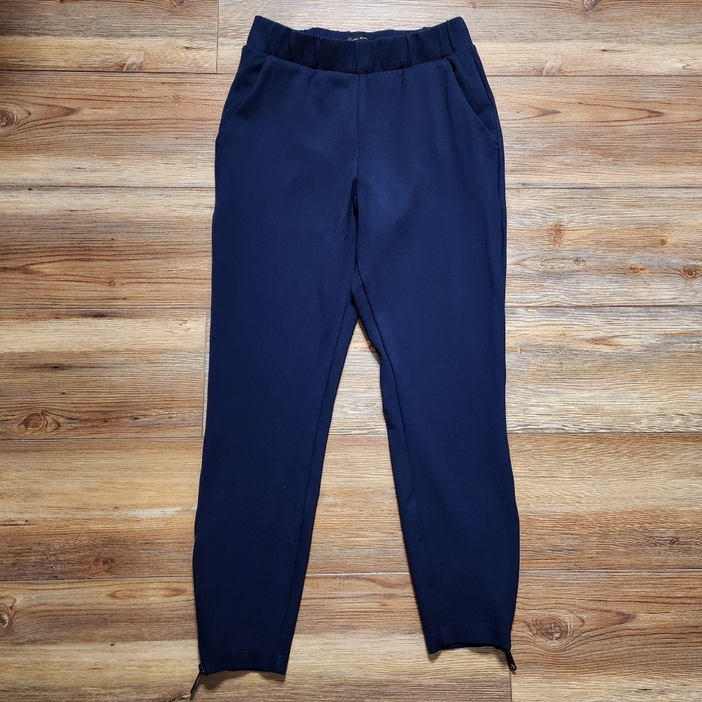 Universal Standard Moro Pocket Signature Ponte Pants 2XS Womens S 6-8 Navy Blue